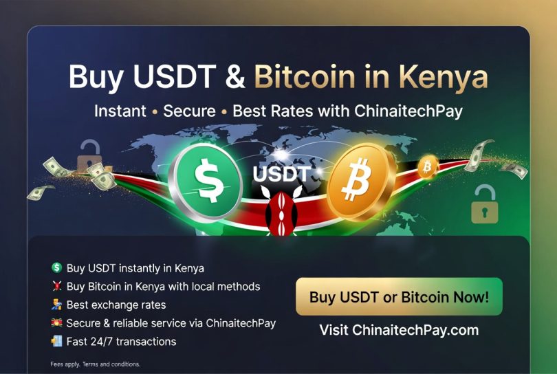 Buy Usdt Bitcoin In Kenya Using Chinaitechpay