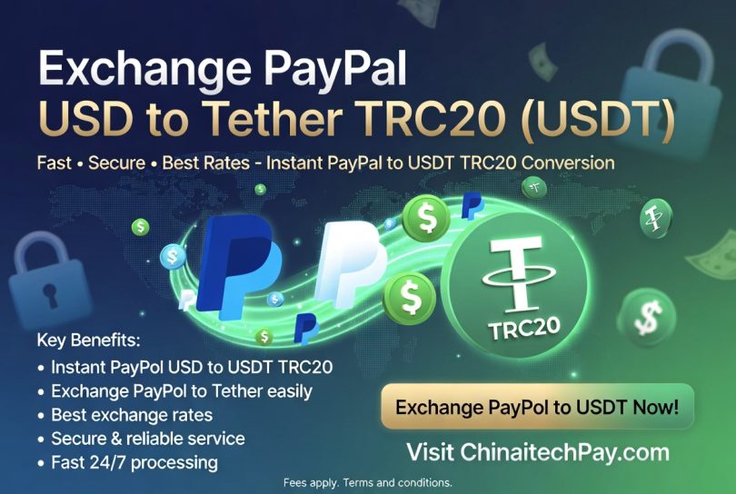 Exchange Paypal Usd To Tether Trc20 Usdt Instantly