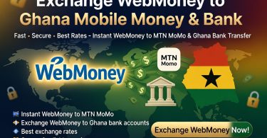 Exchange Webmoney To Ghana Mobile Money Bank Ghana